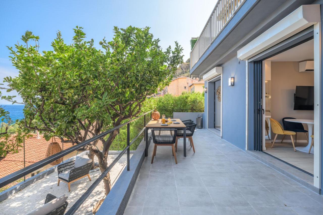 Proche Monaco, Vue Mer, Acces Plage Et Jardin Privatif Saint-Antoine  Exteriér fotografie