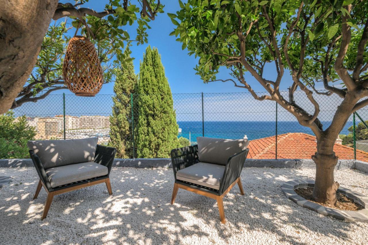 Proche Monaco, Vue Mer, Acces Plage Et Jardin Privatif Saint-Antoine  Exteriér fotografie