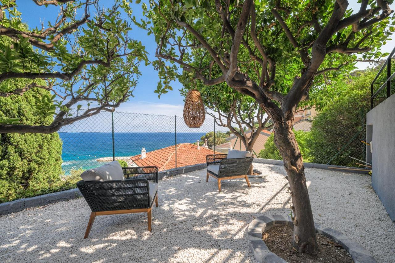 Proche Monaco, Vue Mer, Acces Plage Et Jardin Privatif Saint-Antoine  Exteriér fotografie